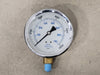 PIC GAUGES 4" Pressure Gauge 0-5000 PSI, 1/4" NPT,  201L-404U