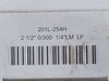 PIC GAUGES 2-1/2" Pressure Gauge 0-300 PSI, 1/4" NPT, 201L-254H