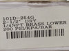 PIC GAUGES 2-1/2" Pressure Gauge 0-200 PSI, 1/4" NPT, 101D-254G