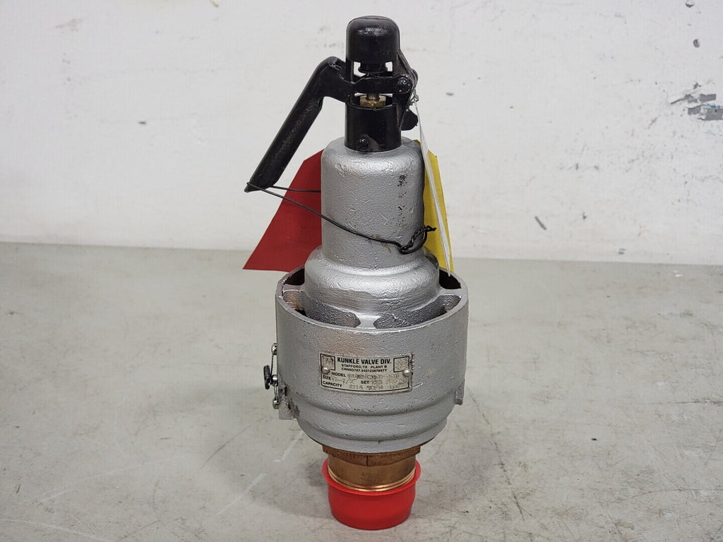 KUNKLE 1-1/2" Npt Safety Relief Valve 6186HGM01-KM
