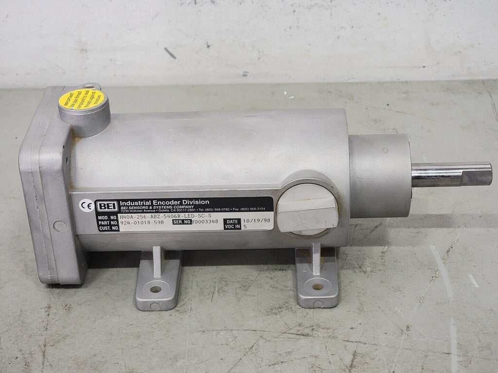 BEI SENSORS Industrial Encoder H40A-256-ABZ-5406R-LED-SC-S, P/N: 924-01018-598