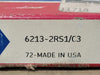 SKF Deep Groove Ball Bearing 6213-2RS1/C3, 65mm x 120mm x 23mm