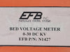 EFB Bed Voltage Meter 0-30 DC KV, P/N: N1427
