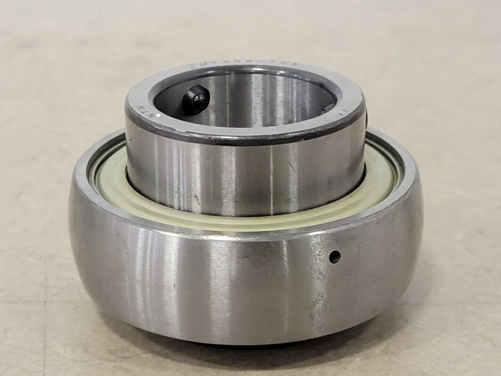 NTN Ball Insert Bearing - Cylindrical Bore, 1-3/16 in ID, UC206-103D1