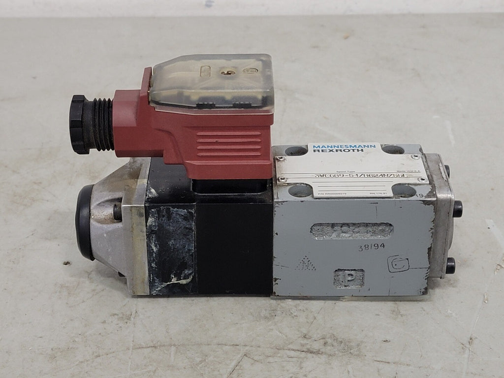 MANNESMANN REXROTH Directional Control Valve 3WE6B9-51/BG24NZ55L