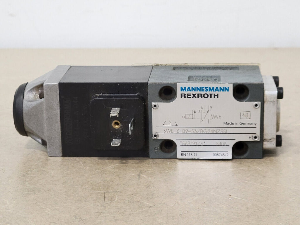 REXROTH Directional Control Valve 3WE 6 B9-53/BG24NZ55L