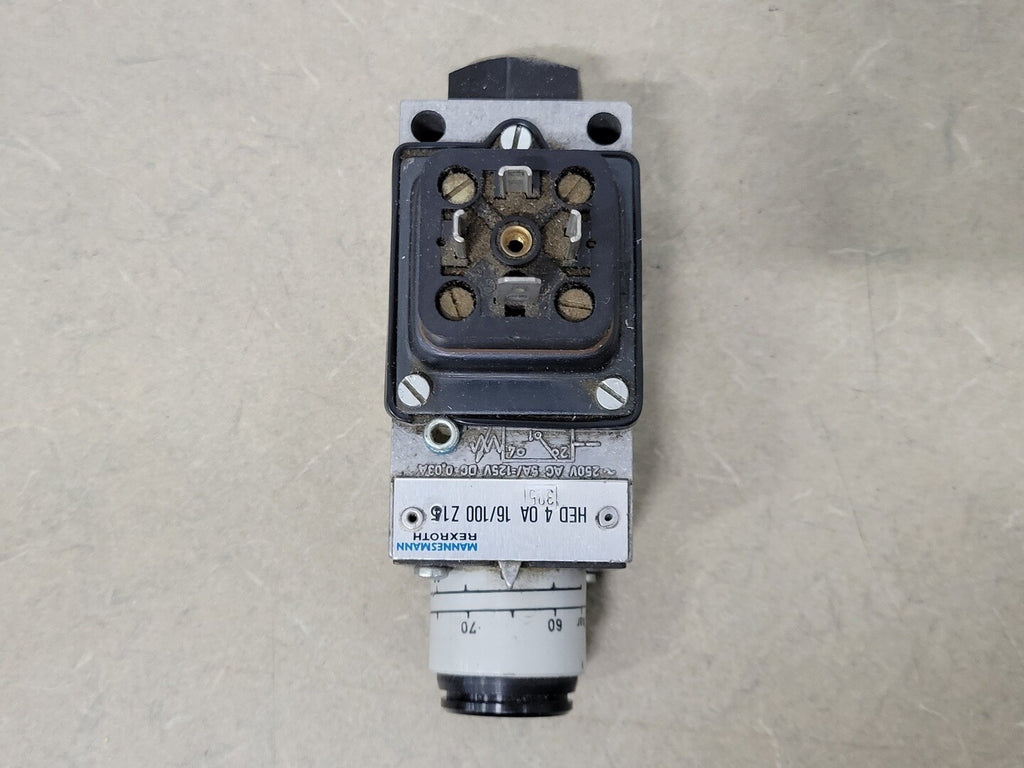 REXROTH Pressure Switch HED 4 OA 16/100 Z15