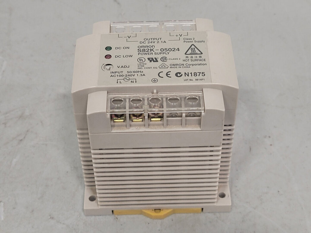 OMRON 2.1 Amp 24 Volts Power Supply S82K-05024
