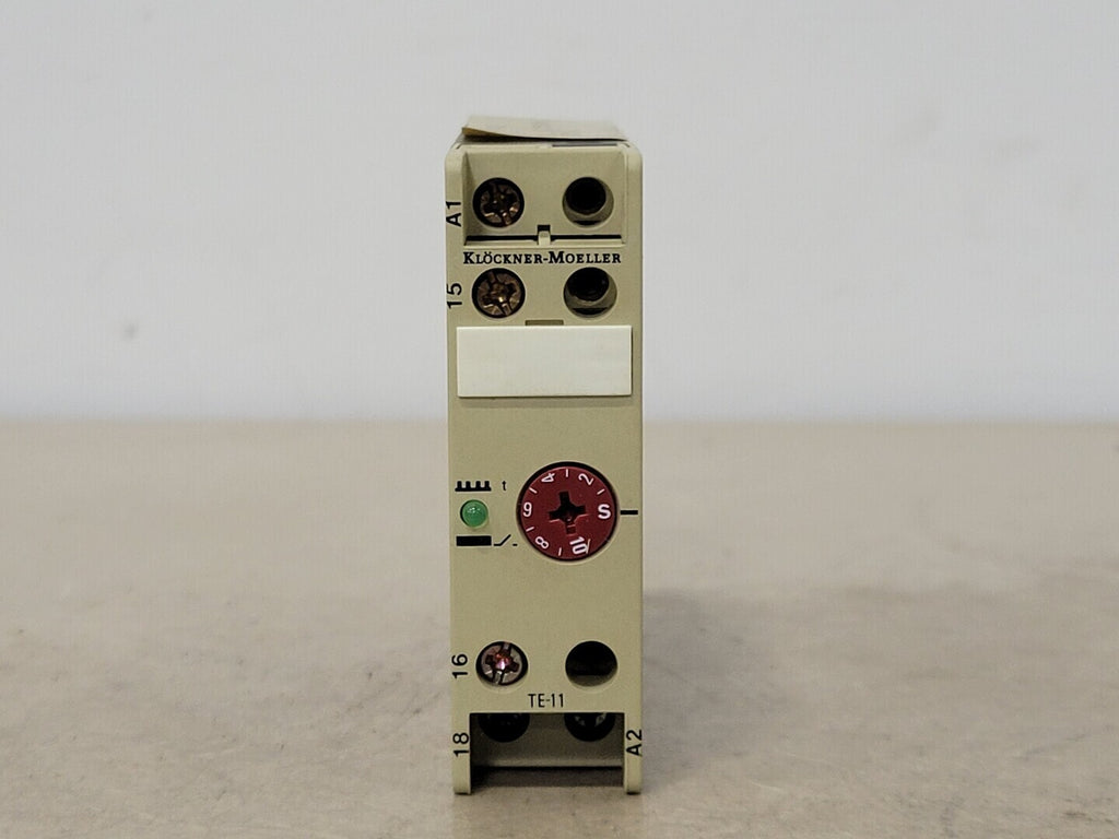 KLOCKNER-MOELLER 6 Amp Time Delay Relay TE 11-10