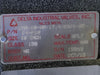 DELTA INDUSTRIAL VALVES 10" Class 150 Knife Valve 150-10-NR-17.4-E9/1-BQ-F4-F18