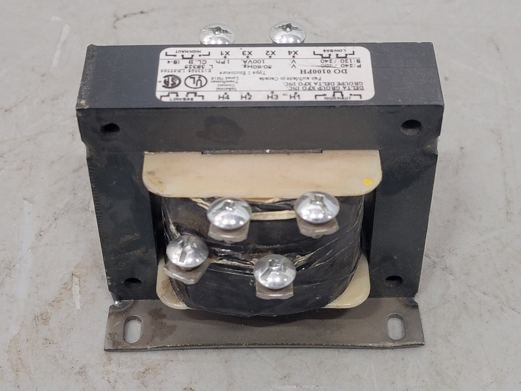 DELTA 100 VA Control Transformer, 480 pri. volts, 240 sec. volts DO 0100PH