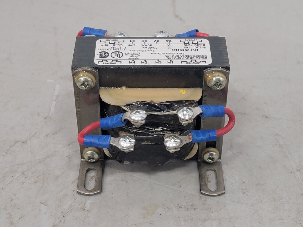 DELTA 50 VA Control Transformer, 120/240 pri. volts DO 0050HH