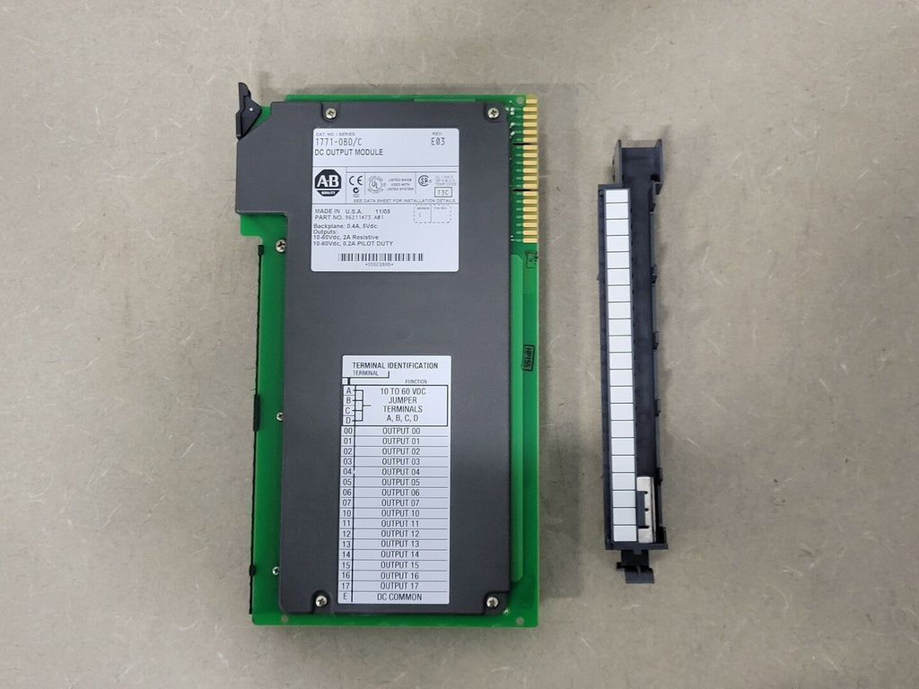 ALLEN-BRADLEY DC Output Module 10-60 VDC, 1771-OBD/C