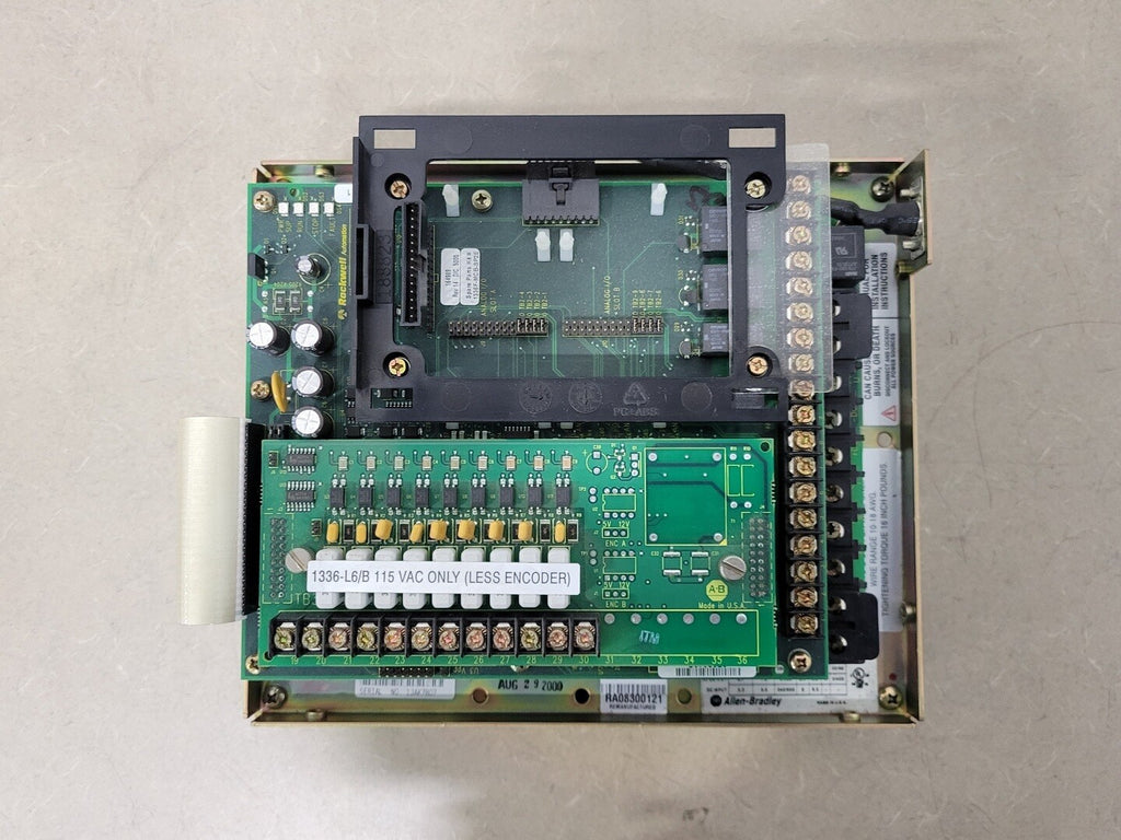 ALLEN BRADLEY 5 hp Servo Drive 1336F-BRF50-AN-EN-L6