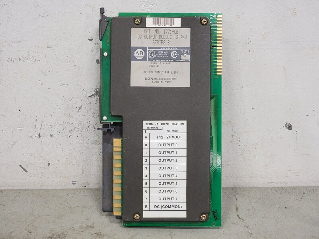 ALLEN BRADLEY 12-24V DC Output Module Series B, 1771-OB