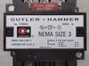 CUTLER-HAMMER 90 Amp, 3 Pole, NEMA 3, 200/575 VAC Coil Contactor C10EN3