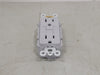 LEGRAND 15A, 125V Self-Test GFCI Duplex Receptacle PT1597-GRY