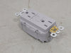 LEGRAND 15A, 125V Self-Test GFCI Duplex Receptacle PT1597-GRY