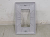 LEGRAND 15A, 125V Self-Test GFCI Duplex Receptacle PT1597-GRY