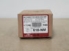 NESCO 1/2" PVC "Snap in" Connector 618-NM (Box of 68)