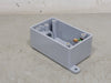 SCEPTER 3/4" Single Gang Conduit Device Box FS15-3/4"/ 21mm