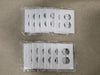 EATON 1-Gang Duplex Receptacle Wallplate 2132W (Box of 14)