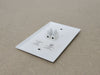 NOTIFIER End-Line Mounting Plate EOL-CW (Box of 17)