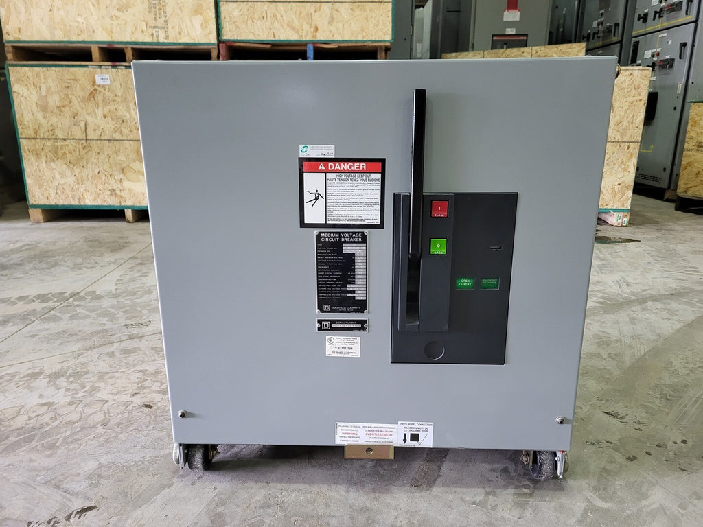 SQUARE D 4.76 kV, 1200A Medium-Voltage Circuit Breaker V5D3153YJ00