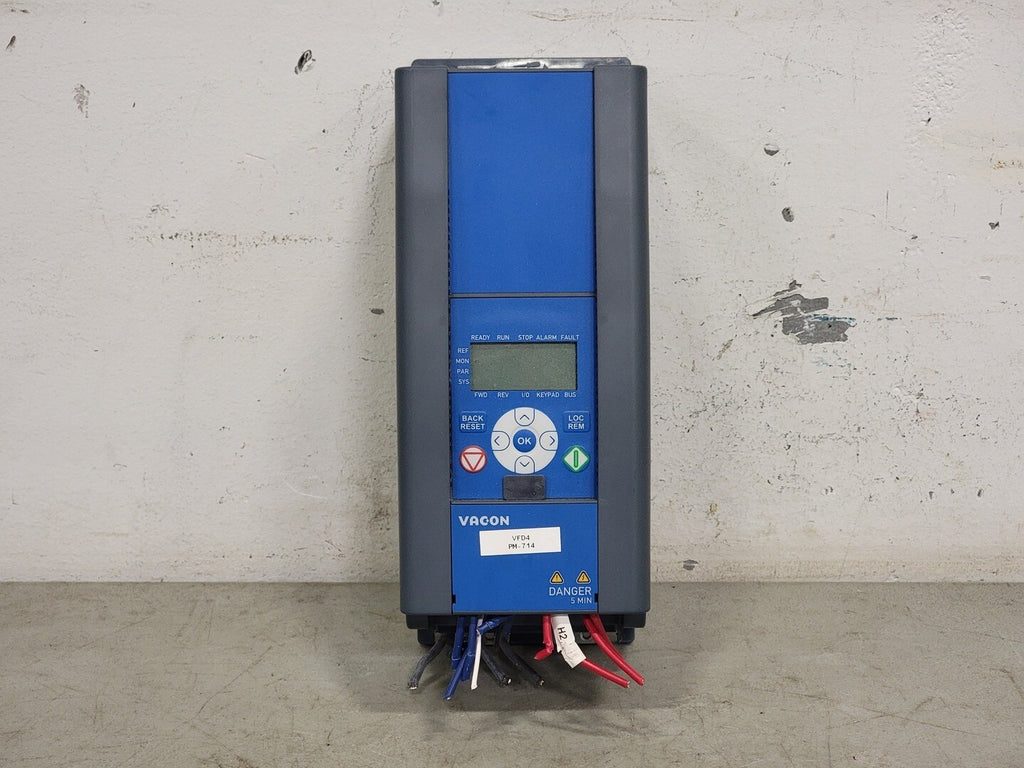 VACON 4 hp, 480 Volts, 3-Phase Variable Frequency AC Drive VACON0020-3L-0008-4-R02