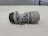 HUBBELL 1/2" Non-Metallic Straight Liquid Tight Conduit Fitting PS0509NGY