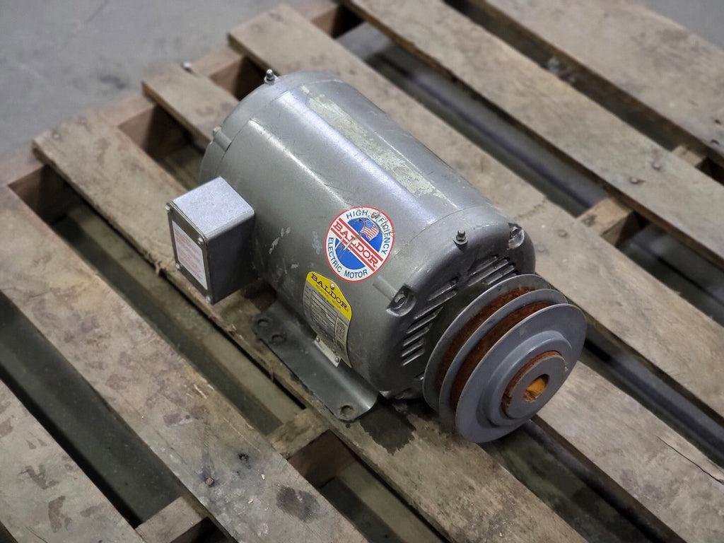 BALDOR 5 hp, 230/460 volts, 1725 rpm, 184T, Hoist Electric Motor M3218T