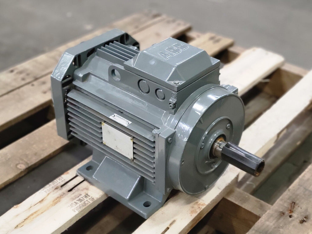 ABB 1.0 kW, 230/460 volts, 858 rpm, Electric Motor 3GAA114101-ADE 