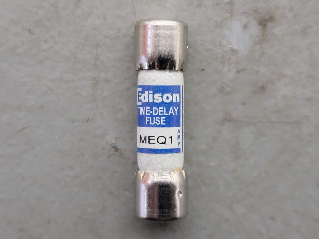 EDISON 1 Amp Time Delay Fuse MEQ1 (Box of 9)