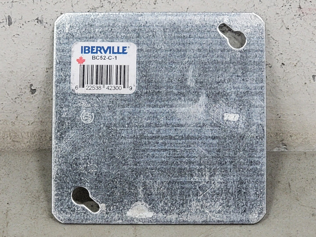 IBERVILLE 4"x4" Square Cover BC52-C-1 (Box of 55)