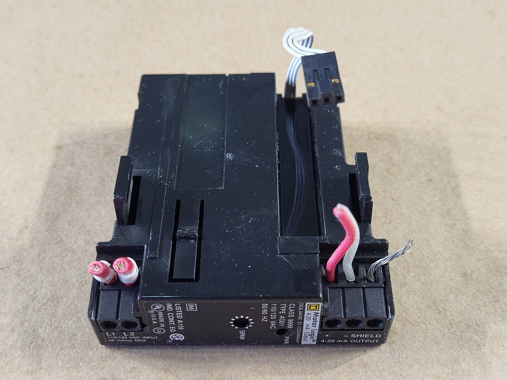 SQUARE D Communication Module Motor Logic 9999-AO01, 4-20 mA
