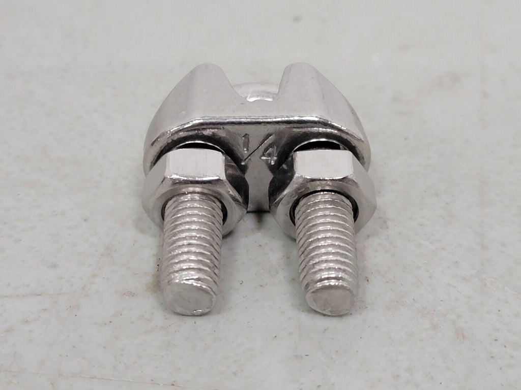 1/4" Stainless Steel Wire Rope Clip (Box of 165)