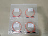 PC CABLE WORLD Multi Mode Duplex 62.5/125 Fiber Optic Cable ST-ST03 (Box of 4)