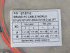 PC CABLE WORLD Multi Mode Duplex 62.5/125 Fiber Optic Cable ST-ST03 (Box of 4)