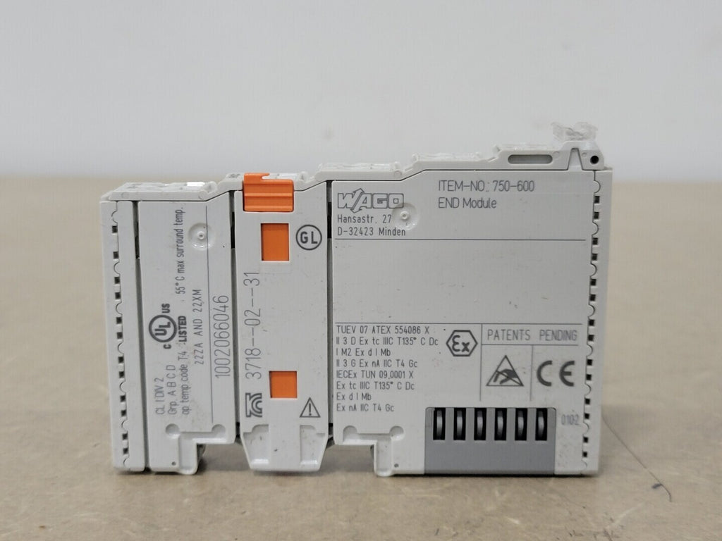 WAGO End Module 750-600