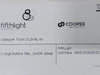 COOPER LIGHTING 2 Large Button Wall Station, R&L, On/Off, White FDW-2TLB-RL-W
