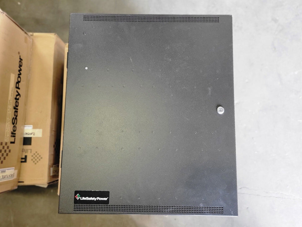 LIFESAFETY POWER E4M1 Enclosure with Backplate 24"x20"x6.5"