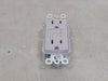 LEGRAND 15A, 125V Self-test GFCI Receptacle 1597GRY