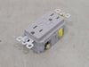 LEGRAND 15A, 125V Self-test GFCI Receptacle 1597GRY