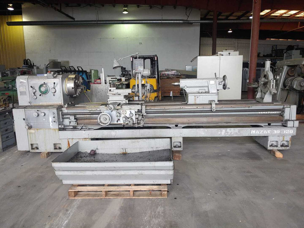 MAZAK 30" x 120" Engine Lathe 30-120