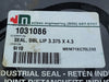TIMKEN Industrial Seal, 3.375" ID x 4.376" OD x 0.375" t, P/N: 412473