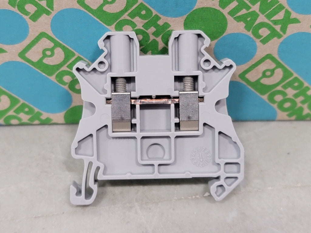PHOENIX CONTACT UT 4 Feed Through Terminal Block 3044102 (Box of 50)