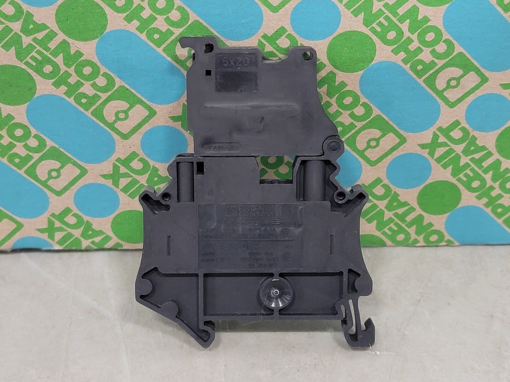 PHOENIX CONTACT UT 4-HESI (5X20) Fuse Modular Terminal Block 3046032 (Box of 42)