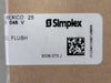 SIMPLEX Trim Plate for Semi-Flush Surface Cover 4090-9806