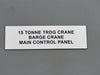 CRS CRANESYSTEMS INC. 15-Ton, Double-Girder Bridge Crane w/ 15-Ton Electric Wire Rope Hoist