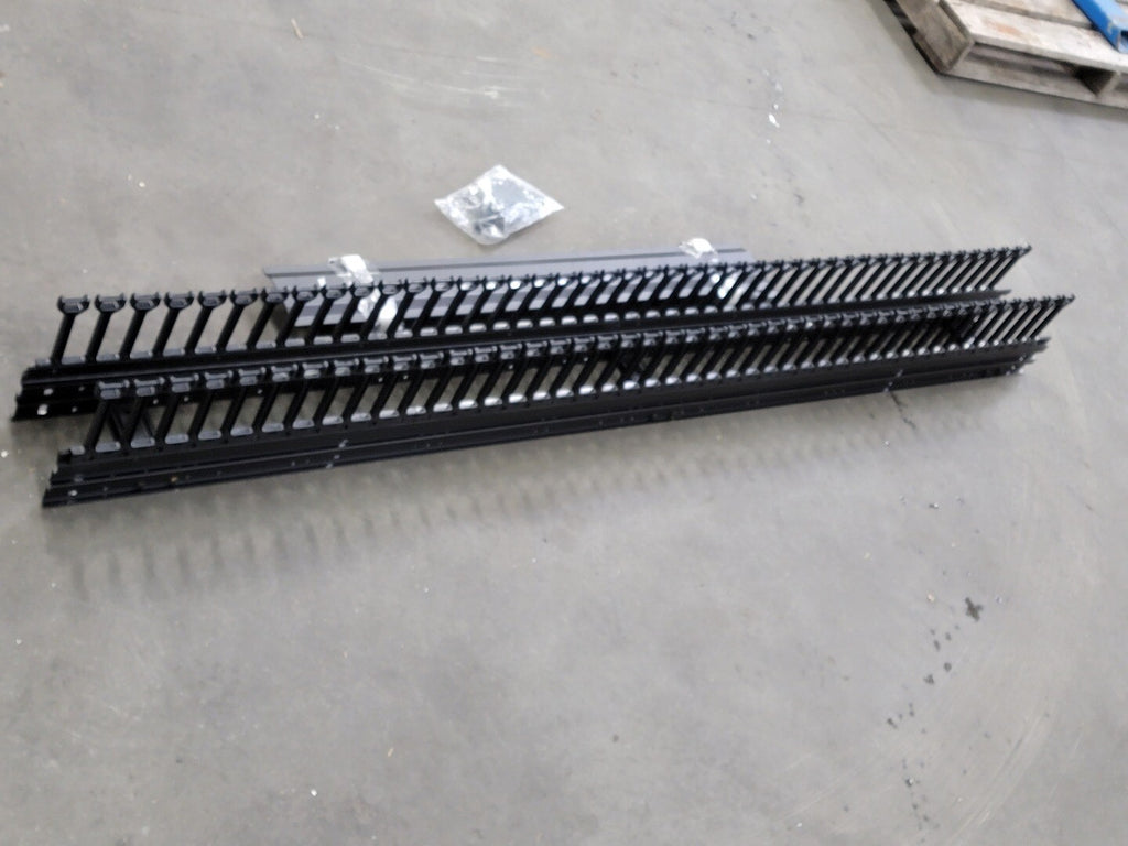 BELDEN Double Sided High Density Vertical Cable Manager 6"W x 84"H, BHVHH06